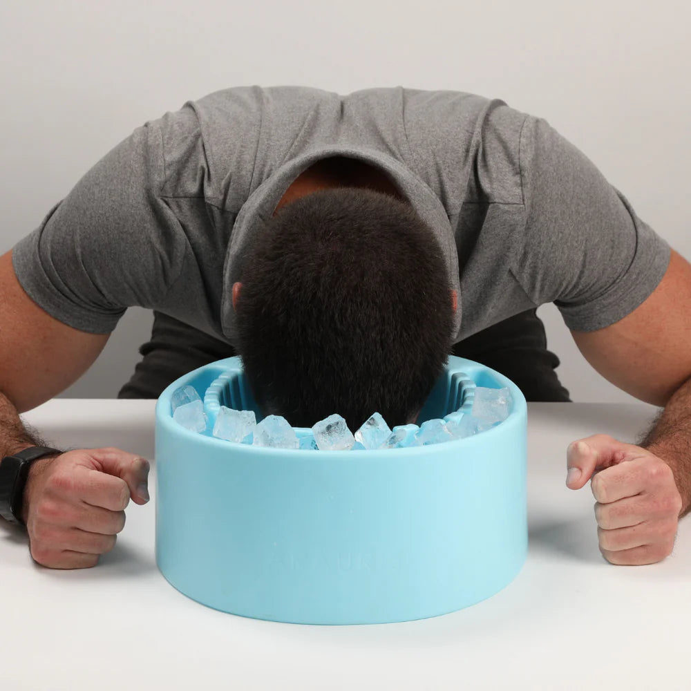 The Biohack Basin - Facial Cold Plunge Bowl with Ice Chamber