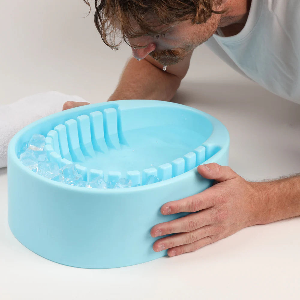 The Biohack Basin - Facial Cold Plunge Bowl with Ice Chamber