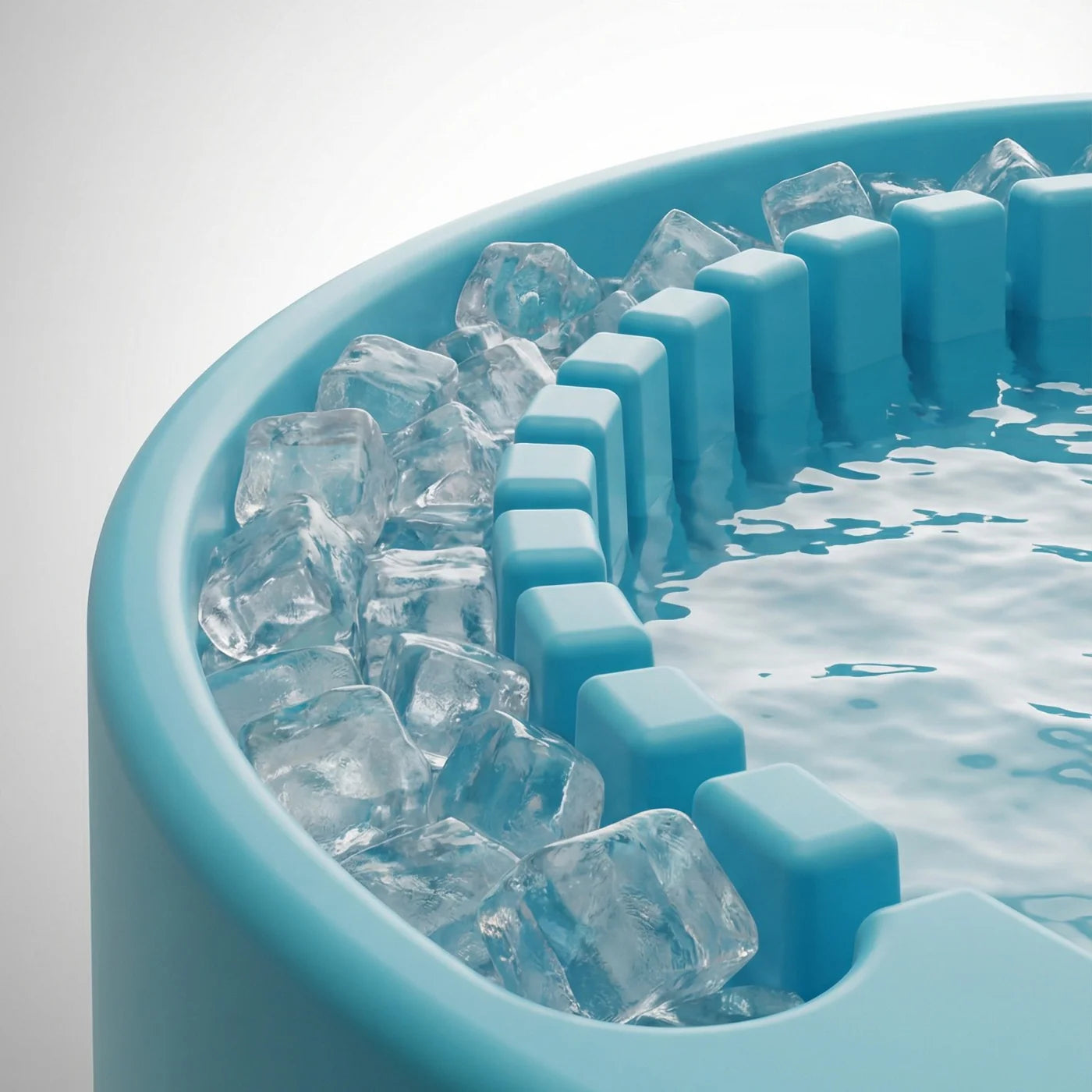 The Biohack Basin - Facial Cold Plunge Bowl with Ice Chamber